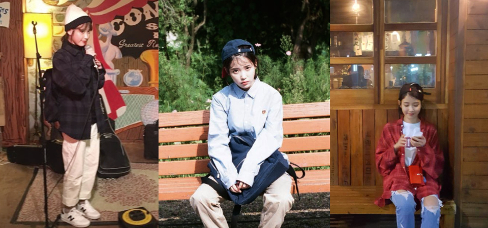 Boyish style 當道！秋冬跟著 IU 這樣穿 ，率性「小男孩風穿搭」帥氣又可愛