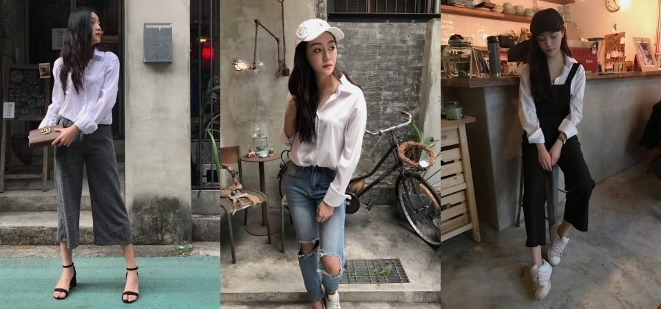 春夏必收穿搭！白襯衫穿六天也沒問題，林潔菲 Jessica 示範經典不敗穿搭術
