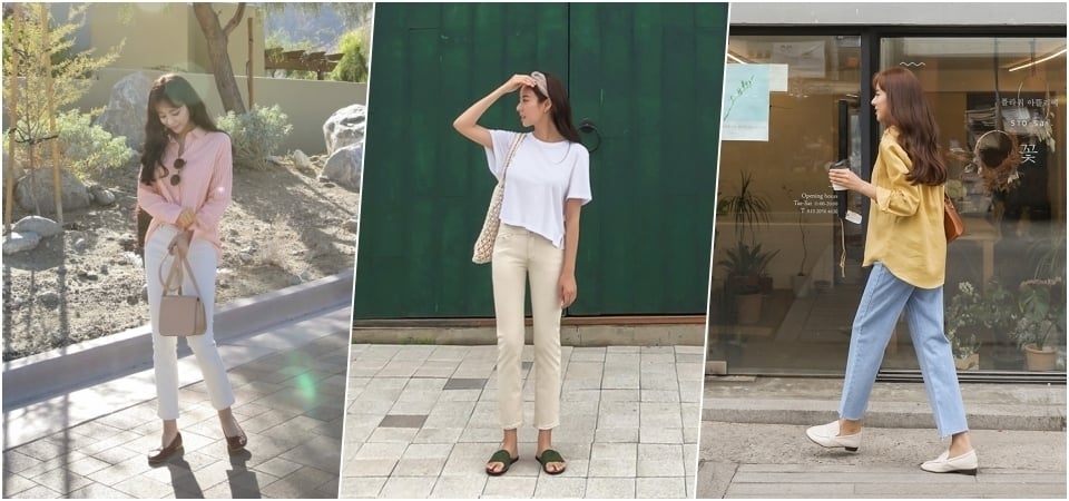 當個「無色女孩」！淺色褲款搭配法，展現與眾不同的時髦 Look