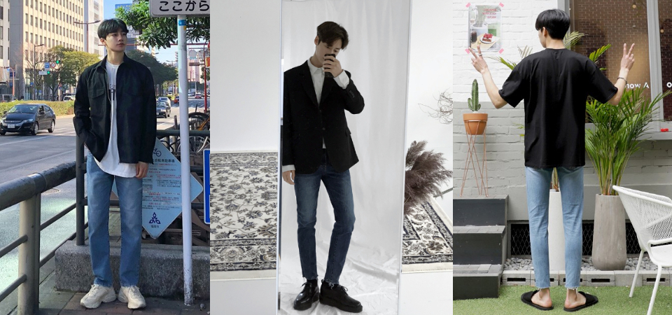 衣服總是穿膩、無靈感？用「黑、白、丹寧」單品，打造韓系極簡風格