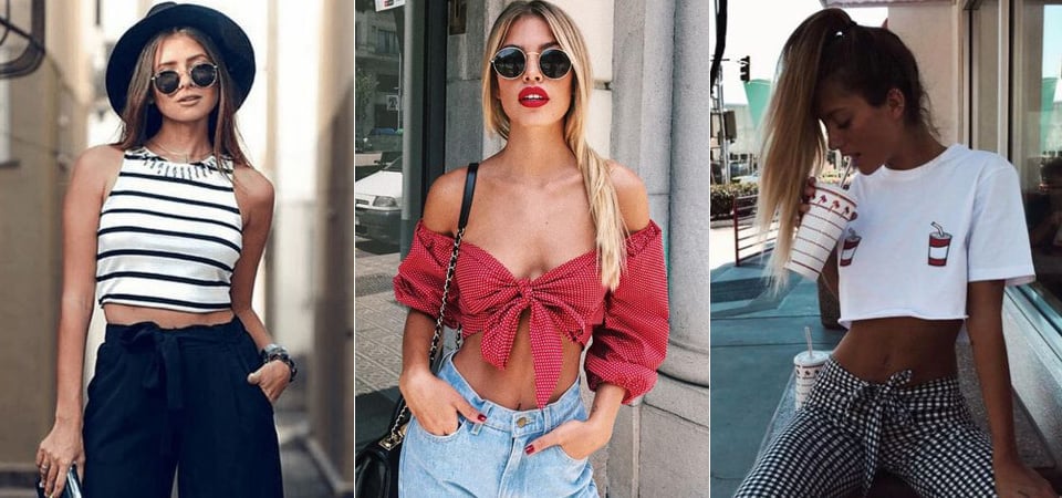 想要完美比例？真夏必穿 Crop Tops ！筆記 5 種風格，打造逆天長腿！