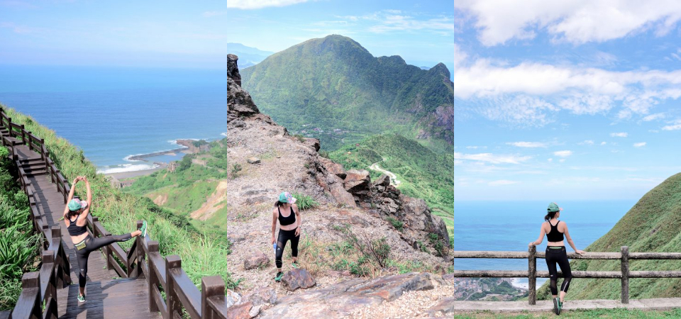 無耳茶壺山一望無際的遼闊美景，俯瞰基隆山、金瓜石