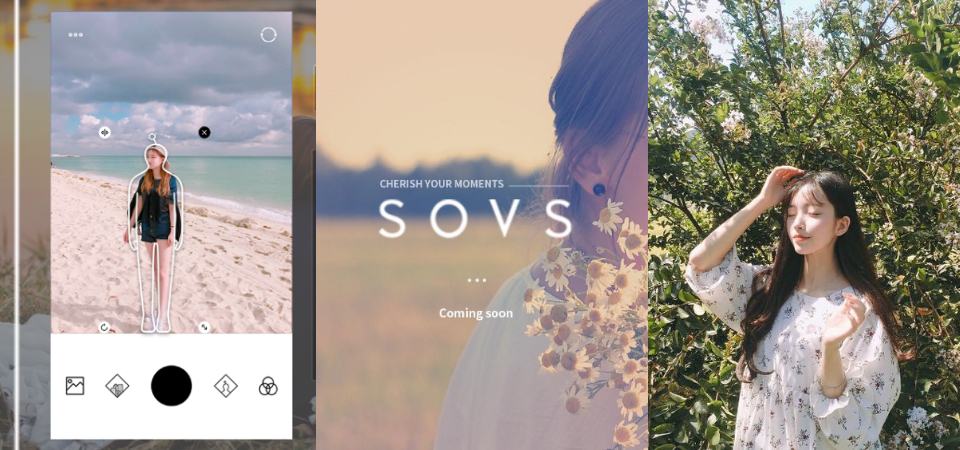 就算男友手殘也不擔心！韓國最多人下載的拍照 App《SOVS》，想被拍成 55 身都難