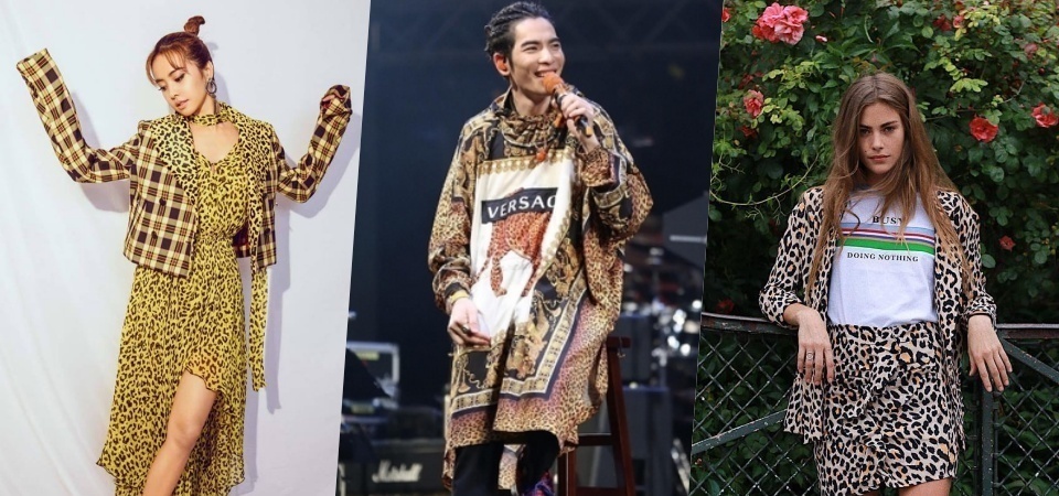 存在感高又帶點性感！今年秋冬大勢的印花就是「豹紋」，看達人如何駕馭