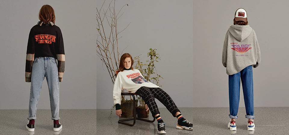 《怪奇物語》劇迷必敗！Pull & Bear 聯名 Netflix 推出 Stranger Things 系列服飾！