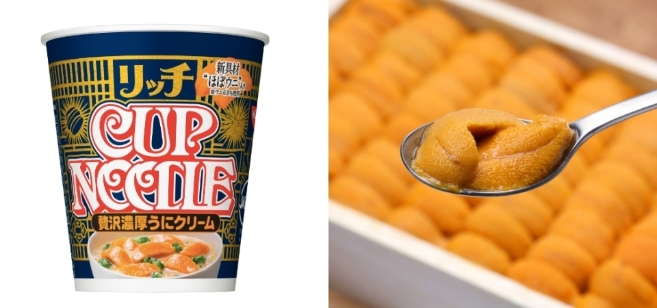 海膽也能放進泡麵裡？日清開賣超狂「海膽杯麵」，超濃郁湯頭讓網友暴動了！