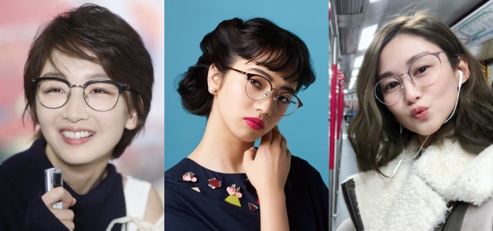 臉型不滿意就靠「眼鏡」微調，單眼皮靠眼鏡更顯有神？圓臉女生要選這種鏡框修飾！