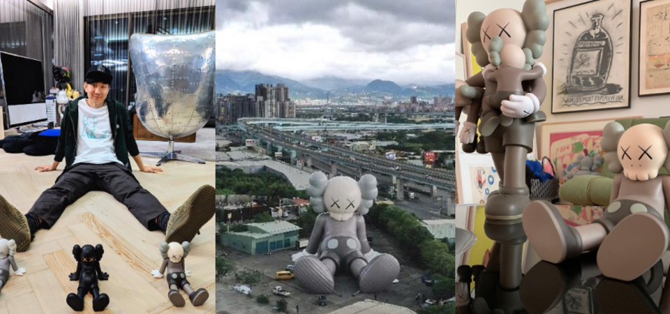 矮額！你坐在這裡要驚洗郎喔！巨無霸《KAWS：HOLIDAY》公仔流浪到台灣啦！