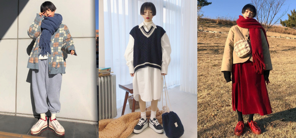 矮個女也想穿 "Oversize" 啊！韓國部落客 nyeong 教你怎麼把寬鬆衣服帥出新高度！