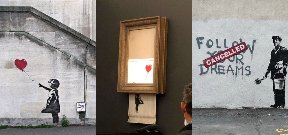英國藝術家 Banksy 的魅力到底何在？看展前這 5 件惡作劇一定要知道，讓你徹底愛上他的瘋狂！