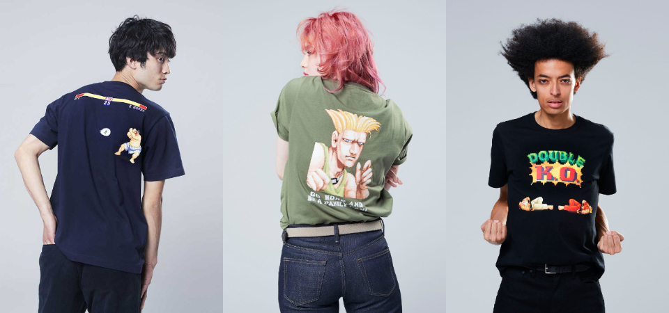 喚起你的格鬥魂！UNIQLO X CAPCOM 推出不可錯過的《快打旋風》《魔物獵人》UT 系列！