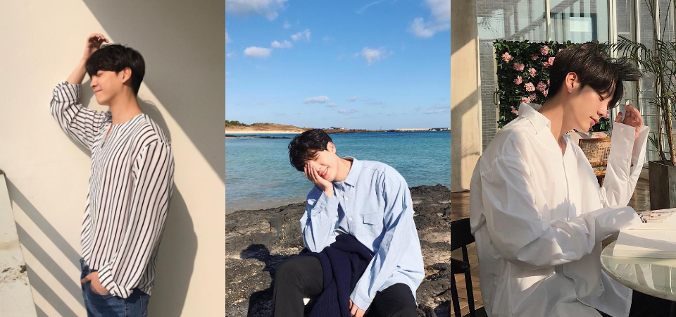 《看臉時代》男主角的原型「朴亨錫」私服簡單又清新，男生穿搭就看這一篇！