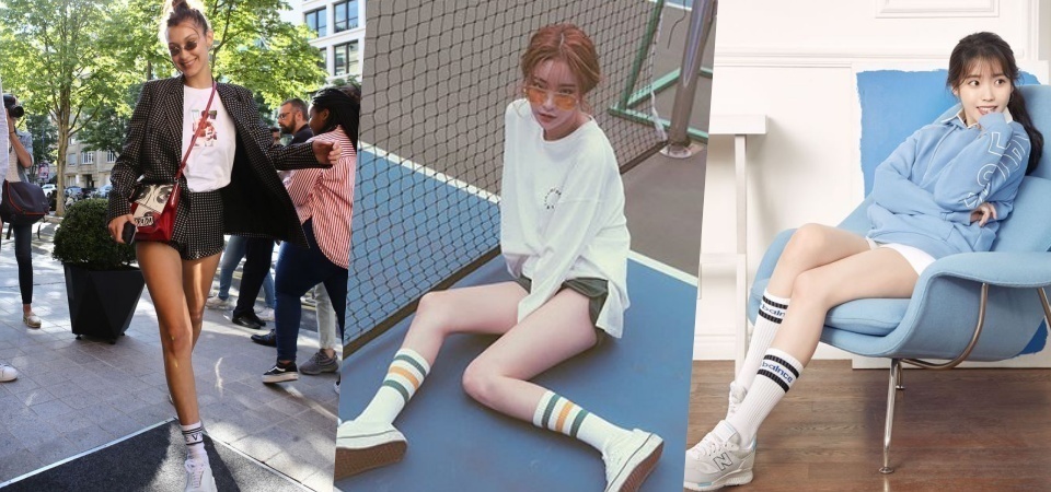 露腿的關鍵在這裏！「中長襪」再掀風潮，保守女孩的新式潮流