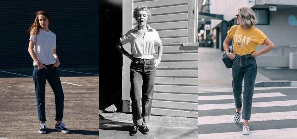 從男裝取經的「Boyfriend Fashion」，以性感聞名的「瑪麗蓮夢露」竟是帶起「男友褲」風潮的人！