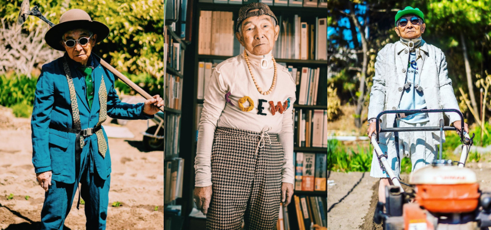 日本 84 歲超時髦爺爺穿上「孫子衣服」，一天之內吸引破萬 IG 粉絲！趕快改造家中爺爺！