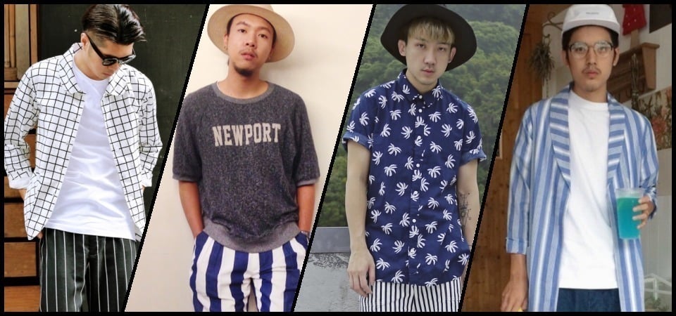 素 TEE 搭配的解放、男生的衣櫥請收藏至少一件條紋單品吧！