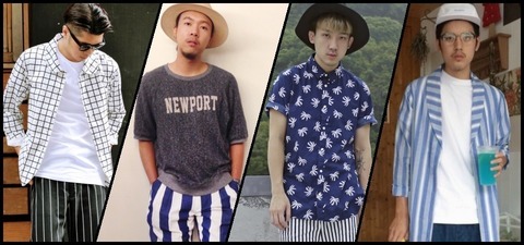 素 TEE 搭配的解放、男生的衣櫥請收藏至少一件條紋單品吧！