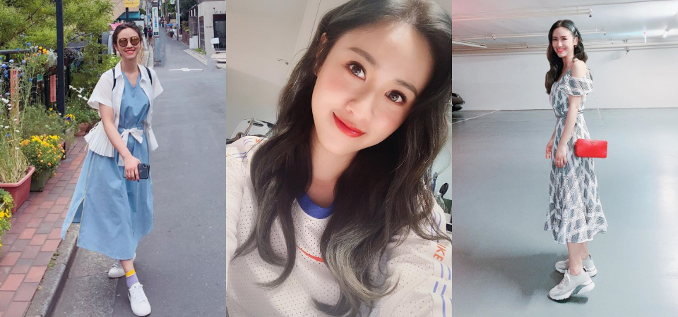 裙裝也能穿出無敵女力！「吳姍儒 Sandy」的洋裝穿搭術，優雅也能混搭帥氣跟甜美！