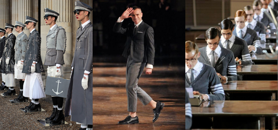 稱作鬼才也不足形容！從未受到正規訓練的 Thom Browne，仍用熱情填滿零經驗的缺點！