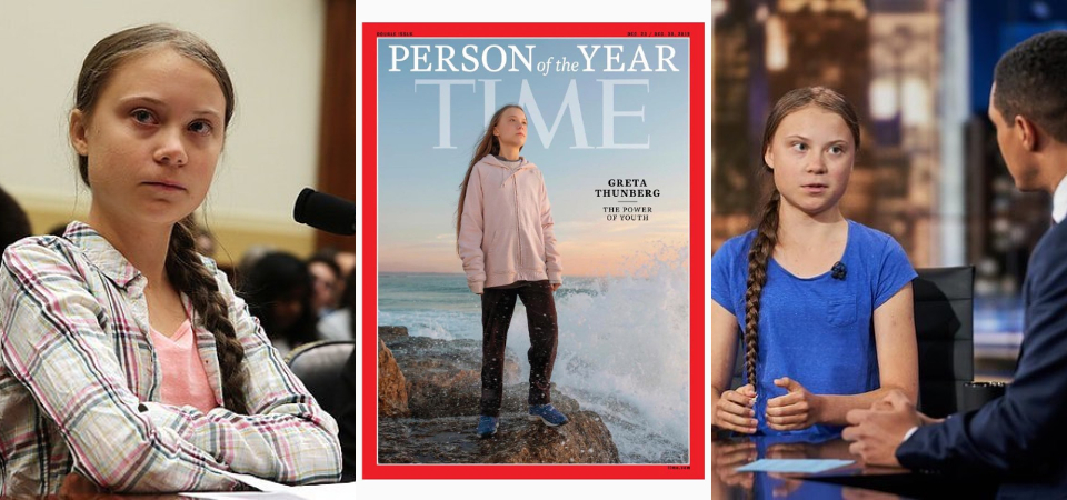 史上最年輕的《TIME》年度風雲人物！瑞典 16 歲女孩 Greta Thunberg，誓言捍衛地球的環保戰士！