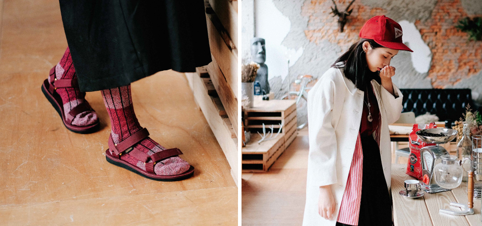 曾玄玄遇見 TEVA 的時裝演繹 #Socksandsandals 秋天棉襪 X 涼鞋組合