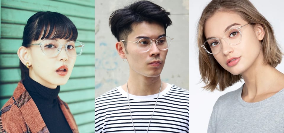 透明眼鏡才不是護目鏡 利用3 點讓 透明眼鏡 搭配起來更有型 Dappei