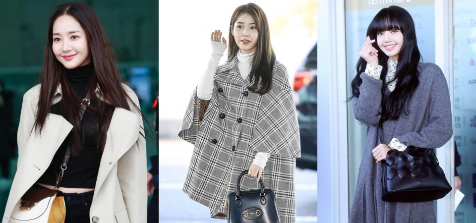 韓國女星「機場穿搭」太精彩！Lisa 復古文青、IU 書卷知性、朴敏英 率性幹練，每位都是穿搭範本！