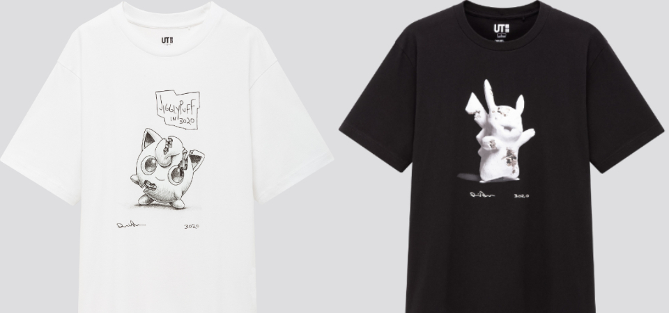就決定是你了 Uniqlo X 寶可夢x Daniel Arsham 三方最強聯名 寶可夢進化成性格潮tee Dappei
