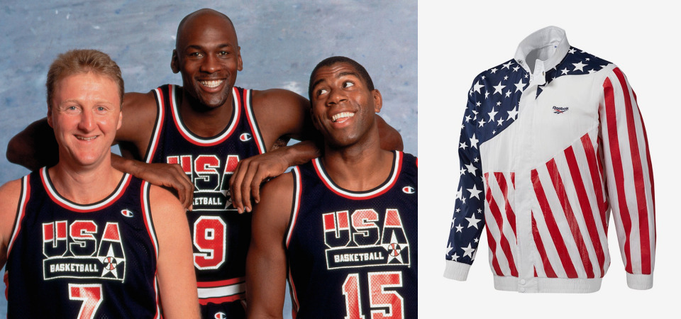 Reebok 翻玩 1992 年美國夢幻隊經典外套，竟敢大膽調侃「籃球之神」Michael Jordan！