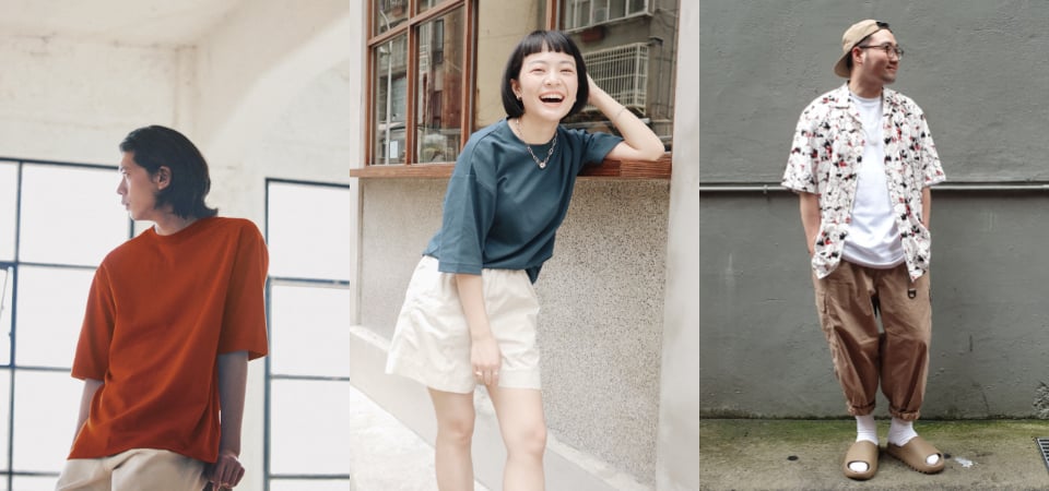 夏天只想躲在冷氣房！UNIQLO U AIRism 圓領 T 利用涼感材質擺脫悶熱，獨特寬版五分袖與繭型剪裁超有型！