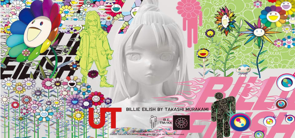 Billie Eilish by 村上隆 UT 系列 音樂、藝術、時尚強烈碰撞，引爆夏日潮流話題！