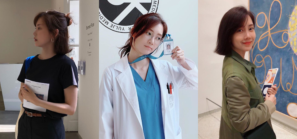 戲外的冬天醫生超有氣質！《機智的醫生生活》隱藏版美女「申賢彬」的文藝穿搭超欠學！