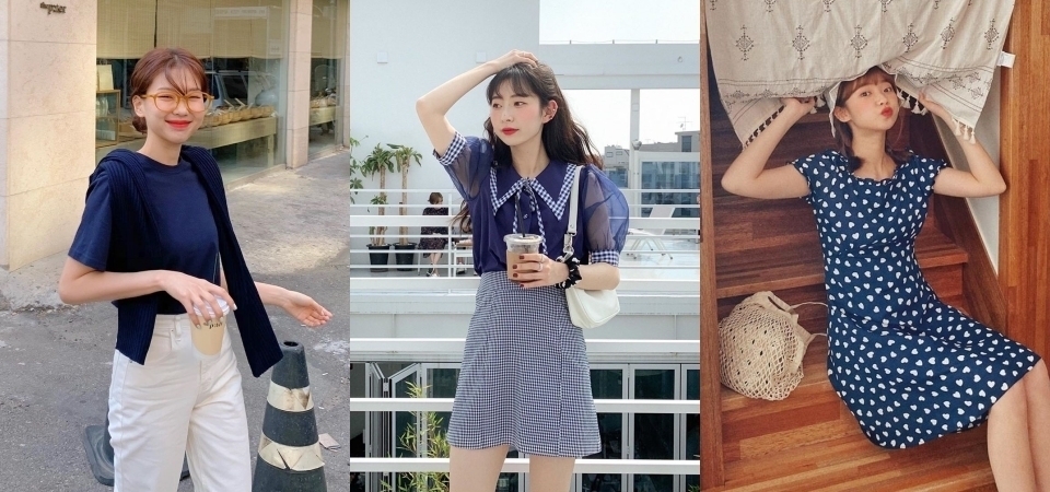 女孩夏日的氣質穿搭！用 2020 代表色「經典藍」穿出 4 種夏日風格，讓妳散發恬靜好感！