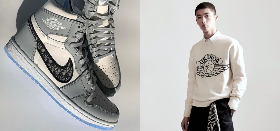 睽違最久聯名！Dior x Air Jordan1 除了球鞋還有更多聯名單品，七月將陸續推出！