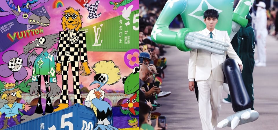 到底是誰讓吳亦凡背充氣娃娃走秀？ LV 上海春夏男裝大秀，一同進入 Virgil Abloh 的少年時代