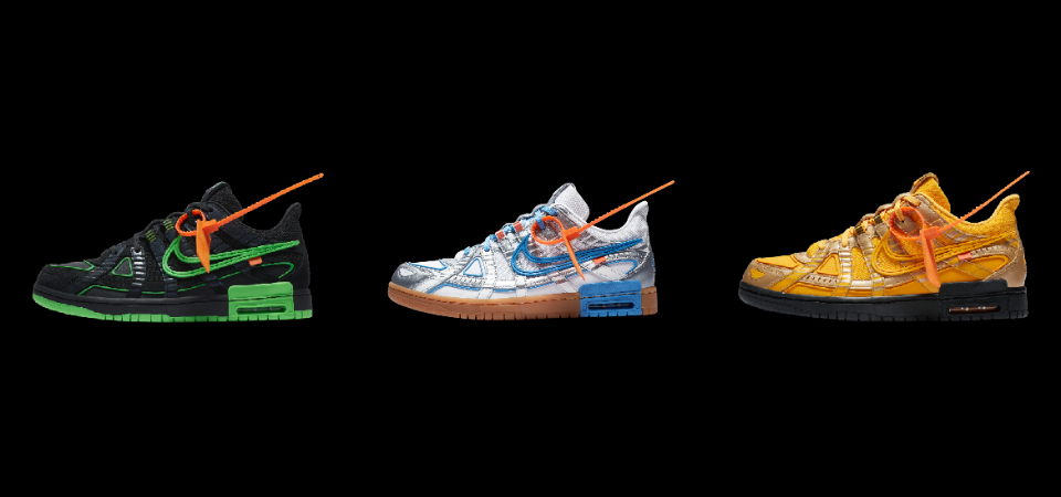 先別管束帶要不要拆了，Off-White x Nike 聯名攻勢再起，Rubber Dunk 即將登場！