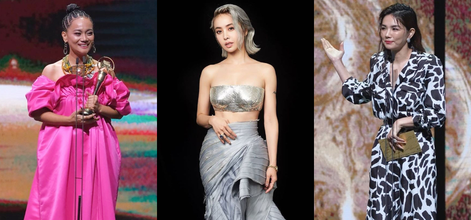 【金曲 31」穿搭特輯！「蔡依林」化身銀灰美人魚太驚豔、「魏如萱」每套都是女王風範，盤點天后的驚艷時刻！