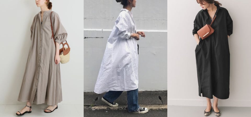 日系多層次入門單品！「長版襯衫」一件抵多件，當外套還是洋裝隨你搭！
