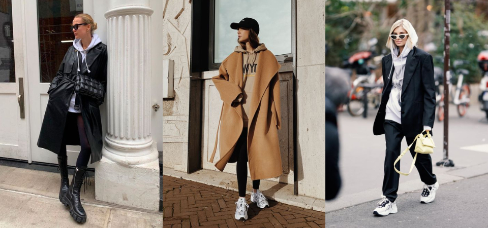 秋冬就用一件 Hoodie 打天下！懶人最愛單品「帽 T 穿搭」6 個公式，重複混搭出百變風格！