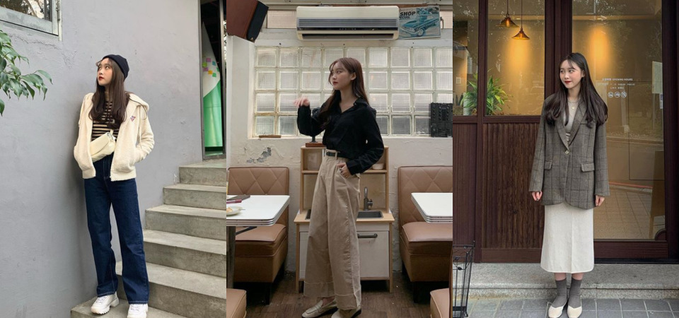 衣服好多卻不知道穿什麼？用基本單品重複組合出「大學生一周秋冬穿搭」，打造不失青春氣息的時髦感！