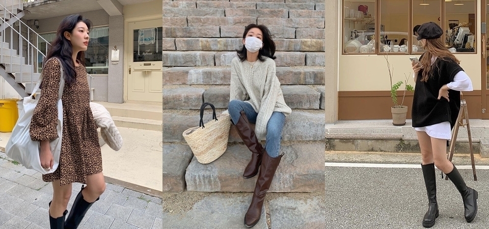 矮個女也能穿出大長腿！秋冬就用「長靴」搭出 4 種時髦風格，五五身輕鬆破除！