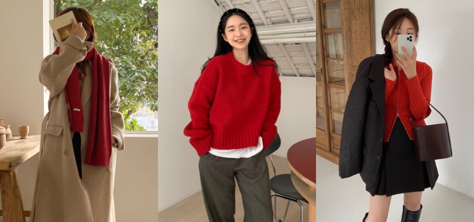 紅色才不俗，是你沒發現它的好！掌握「紅色穿搭」法則，讓你穿出時髦又亮眼的秋冬 OOTD！