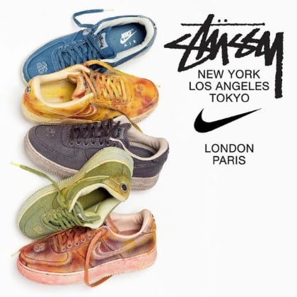 回歸百年傳統染業歷史！Stussy x Nike 再度聯名推出色彩繽紛的「紮染系列」，從上到下一套幫你配到好