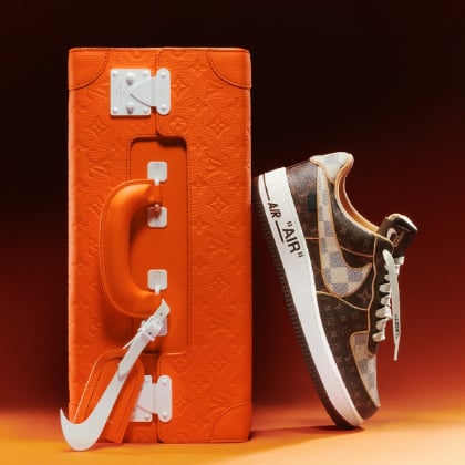 Virgil 最後的曠世巨作！LV 與 Nike Air Force 1 完美結合，到底是球鞋還是收藏品？