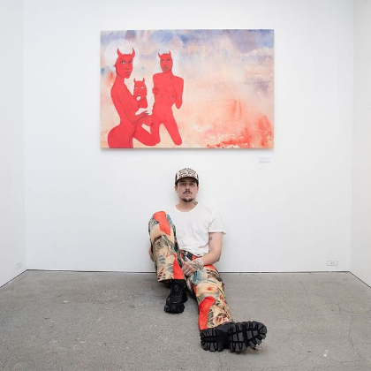 村上隆欽點的鬼才藝術家 Tyler Rexeisen 來台辦展！大膽狂放解放現代人靈魂，還有 NFT 可以入手！