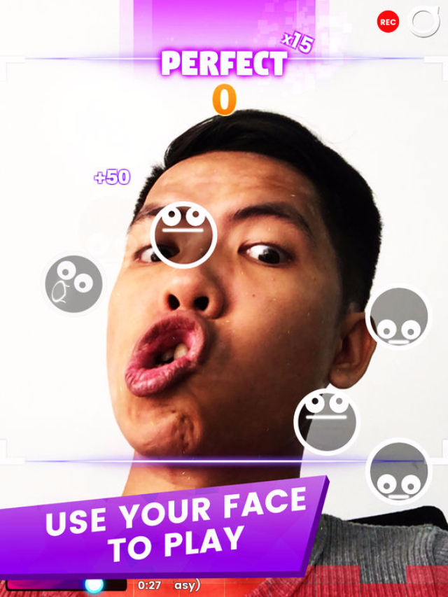 恥度無上限！用「臉」玩的跳舞機《 FaceDance Challenge 》，挑戰五官扭曲極限 Dappei