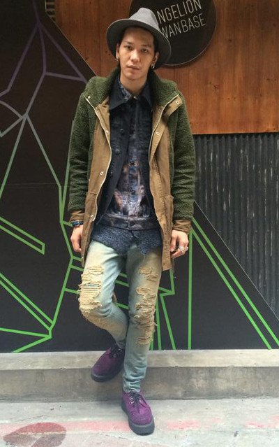 只是把喜歡的衣服搭在一起而已