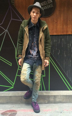 只是把喜歡的衣服搭在一起而已