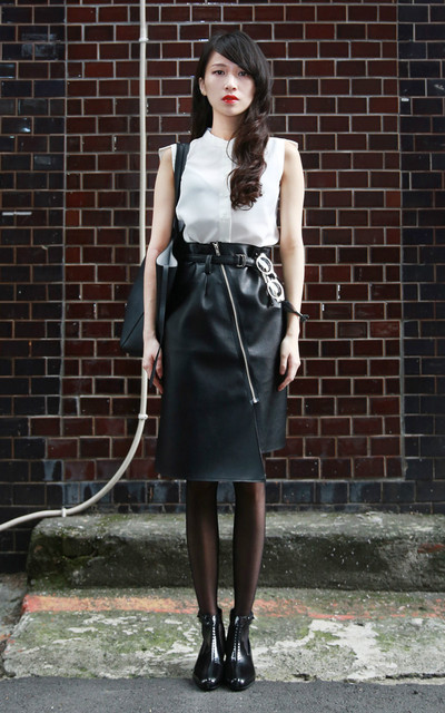 BLACK LEATHER