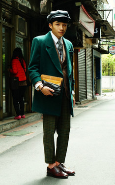 時尚穿搭：台北 Suit Walk (白襯衫系列二十三)